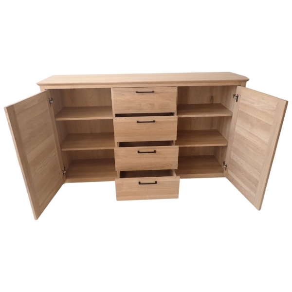 Dębowa Komoda - Szafka RTV